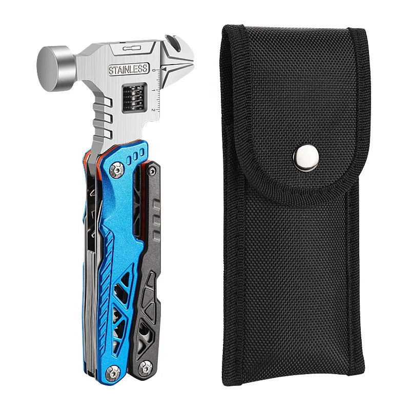 All-in-One Emergency Tool β Hammer, Pliers, Wrench & More in One