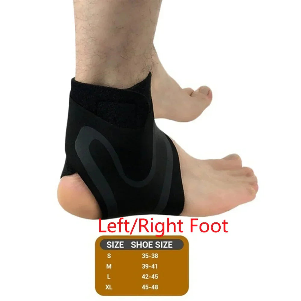 Elastic Ankle Support Strap β Adjustable Brace for Stability & Pain Relief
