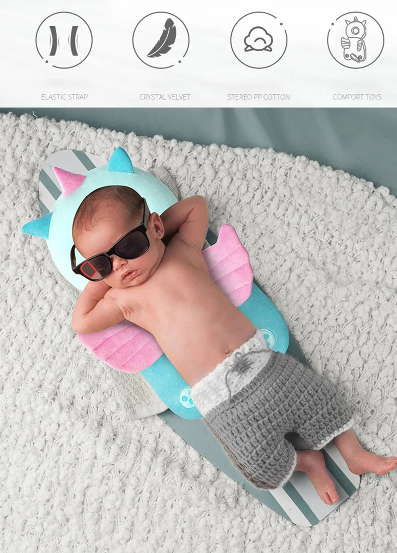 Baby Head Protector Pillow – Soft Backpack Cushion for Toddlers