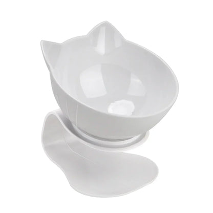 Ergonomic Double Pet Bowl Set – Non-Slip, Raised Stand for Dogs & Cats
