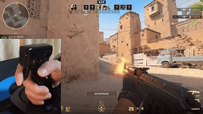 Gun-Style FPS Gaming Mouse