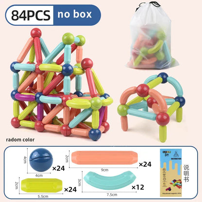 STEM Magnetic Building Toys – Educational Construction Set for Children