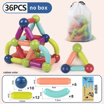 STEM Magnetic Building Toys – Educational Construction Set for Children