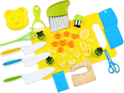 Montessori Kids Cooking Set – Safe For Ages 2–8