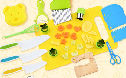 Montessori Kids Cooking Set – Safe For Ages 2–8