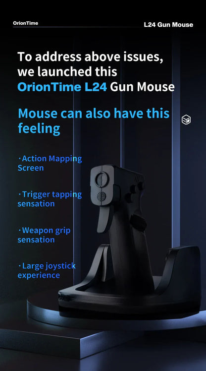 Gun-Style FPS Gaming Mouse