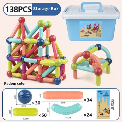 STEM Magnetic Building Toys – Educational Construction Set for Children